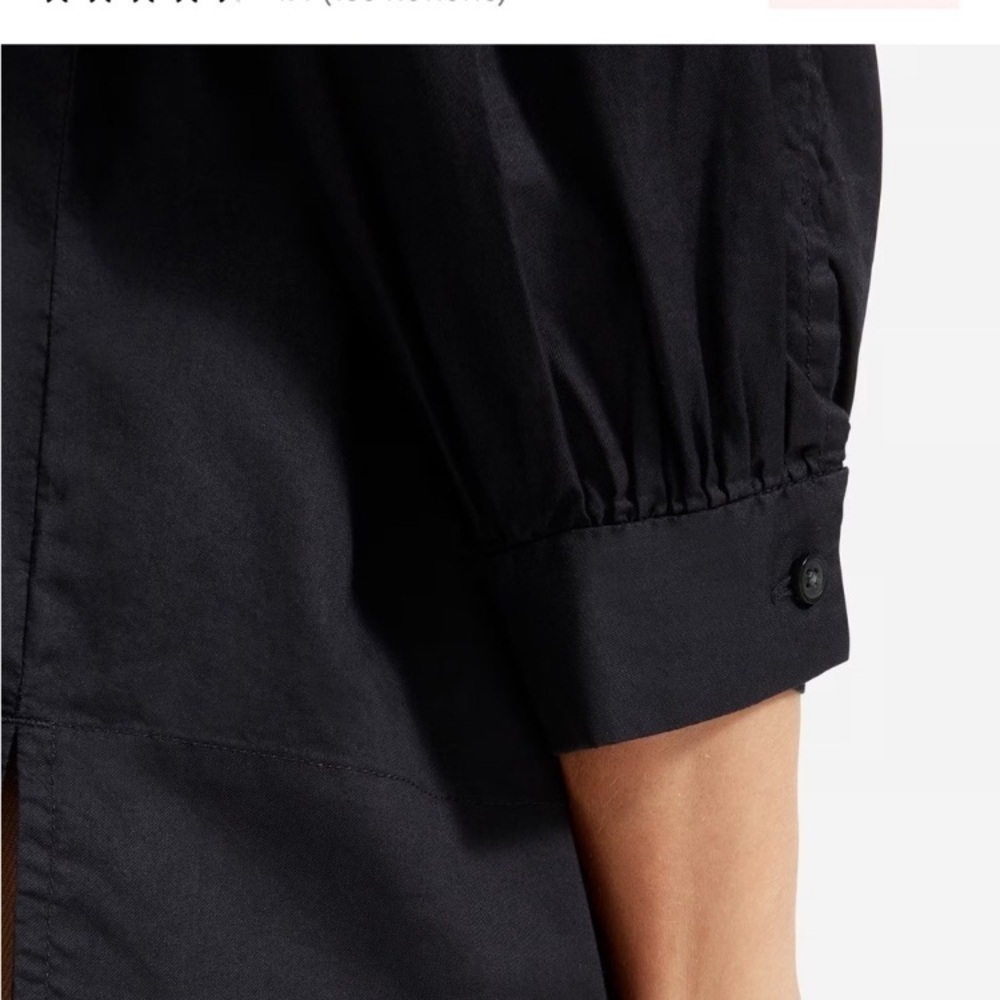Everlane Midnight Button-Down Blouse - image 7